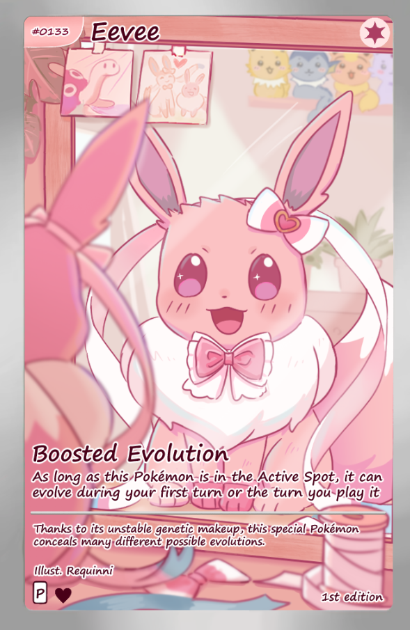 Requinni's Eevee Card
